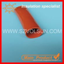 Electrical insulation red silicone rubber cable sleeving